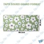🖱️ Tapis Souris Grand Format XXL 89,5 × 39,5 cm – Desk Mat Floral Vert pour Bureau et PC