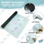 🖱️ Tapis de Souris Grand Format 89,5 x 39,5 cm – Surface XXL Antidérapante avec Motif Coloré