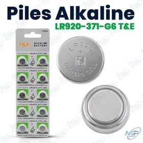 🔋 Pile bouton alcaline LR920 371 – 1,55 V – Pile ronde pour montres, calculatrices et appareils électroniques