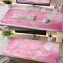 🖱️ Tapis de Souris Grand Format 89,5 × 39,5 cm – Design Marbre Rose – Desk Mat XXL pour Bureau et Gaming
