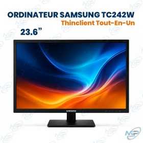 💻 Ordinateur Tout-en-Un Samsung TC242W 23,6" Full HD – Thin Client Professionnel – AMD GX-222 SDC, 4 Go RAM, 32 Go Flash