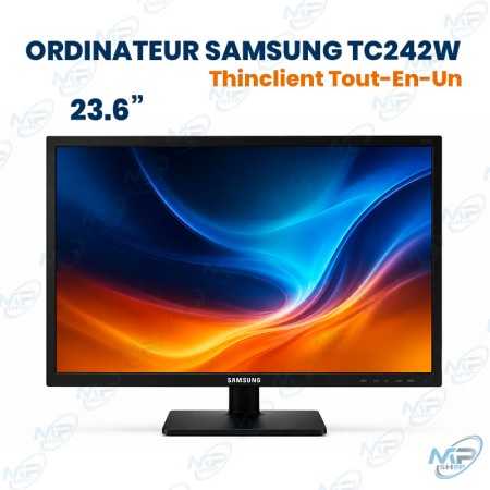 💻 Ordinateur Tout-en-Un Samsung TC242W 23,6" Full HD – Thin Client Professionnel – AMD GX-222 SDC, 4 Go RAM, 32 Go Flash