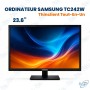 💻 Ordinateur Tout-en-Un Samsung TC242W 23,6" Full HD – Thin Client Professionnel – AMD GX-222 SDC, 4 Go RAM, 32 Go Flash