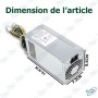 copy of copy of copy of copy of Bloc d’Alimentation 240W pour PC Dell Dell OptiPlex
