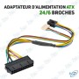 🔌 Adaptateur d’Alimentation ATX 24 vers 6 Broches – Convertisseur PSU Carte Mère PC