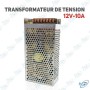 ⚡ Transformateur de Tension 12V 10A – Alimentation AC/DC 120W pour LED, CCTV et Équipements Électroniques