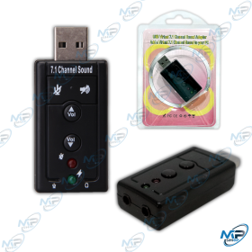 copy of copy of Carte Son USB 2.0 Externe 3D Sound 5.1