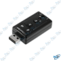 🔊 Carte Son Externe USB 7.1 – Adaptateur Audio USB vers Jack 3.5mm avec Contrôle Volume et Micro pour PC / Laptop