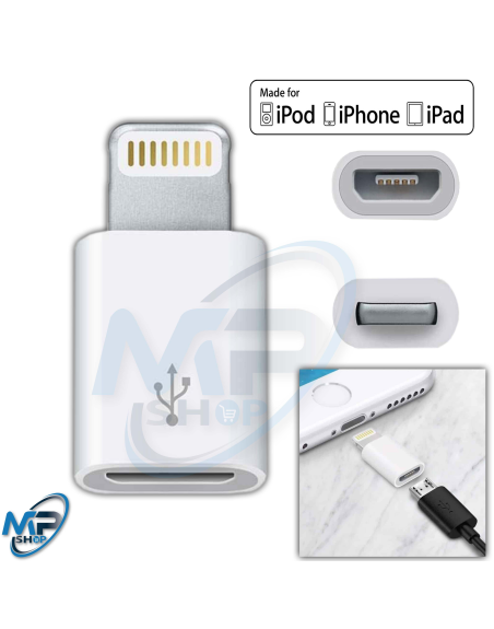 ADAPTATEUR MICRO USB VERS IPHONE 6