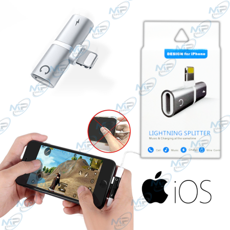 Adaptateur Lightning Double Port iPhone