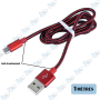 🔌Câble USB Micro-USB MUJU 1m – Câble Android Tressé Charge Rapide 2.4A & Data