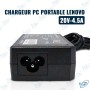 🔌 Chargeur PC Portable Lenovo 20V 4.5A – Adaptateur Secteur 90W Connecteur Carré USB (Slim Tip)