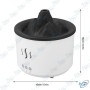 🌋 Diffuseur d’Arôme Volcan LED – Humidificateur d’Air Ultrasonique avec Effet Flamme Volcan