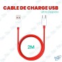 Câble de Charge USB Micro-USB 2m 6A