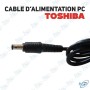 🔌 Câble d’Alimentation Chargeur PC Toshiba – Câble de Remplacement pour Ordinateur Portable Toshiba