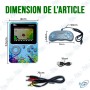 🎮 Console rétro portable 500 jeux – Console de jeu vidéo avec manette et connexion TV