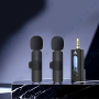 🎤 Microphone Sans Fil Double K35 Jack 3.5mm – Kit Lavalier pour Smartphone, Caméra & Streaming