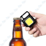 🔦 Mini Lampe LED Porte-Clés Rechargeable 6W COB – Éclairage Puissant, Ouvre-bouteille & Support Magnétique