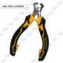 🛠️ Mini Pince Coupante 5” (125 mm) DINGQI – Pince de Précision pour Électronique & Bricolage