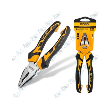 🛠️ Pince Universelle Multifonction DINGQI 7” – Pince Combinée pour Électricien & Bricolage