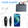 🔴 Pointeur Laser Présentateur Sans Fil USB – Télécommande PowerPoint avec Laser Rouge