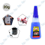 🛠️ Colle Super Glue POWTECH – Adhésif Ultra Fort Multi-Usage Séchage Rapide