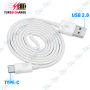 🔌Câble USB 2.0 vers Type-C Fast Charge 1m – Charge Rapide et Synchronisation