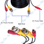 copy of copy of Câble CCTV 10 mètres BNC + Alimentation