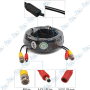 🔌 Câble CCTV 20 mètres BNC + Alimentation – Rallonge Vidéo et Power Haute Performance pour Caméras de Surveillance