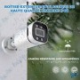 🎥 Caméra de Surveillance AHD 5MP Color HD – Vision Couleur Nuit, Objectif 3.6mm, Modèle XS-M04