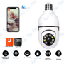 🎥 Caméra WiFi Panoramique 360° PIX-LINK – Vision Nocturne, Détection Mouvement, Surveillance à Distance