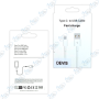 🔌Câble USB 2.0 vers Type-C Fast Charge 1m – Charge Rapide et Synchronisation
