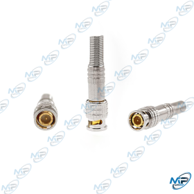 🔌 Connecteur BNC Mâle à Vis – Adaptateur Vidéo CCTV pour Caméras de Surveillance