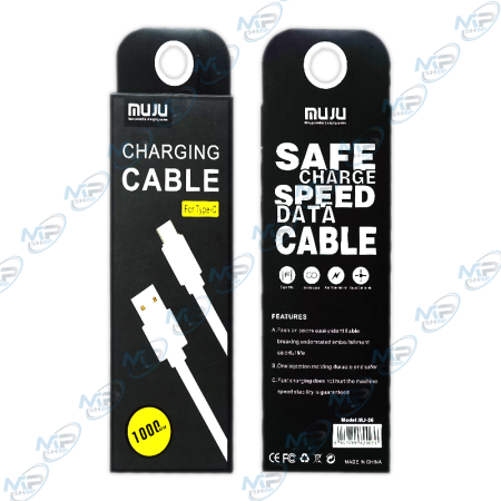 🔌Câble USB vers Type-C MUJU Charge Rapide et Data – 1m Haute Qualité