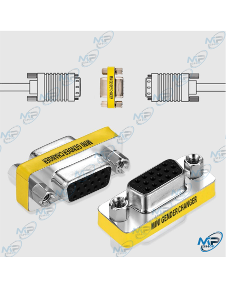 COUPLEUR D'EXTENSION CÂBLE JACK 3.5MM