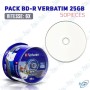 💿 Pack 50 BD-R Verbatim 25GB 6x – Blu-ray vierge imprimable haute capacité
