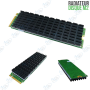 ❄️ Radiateur SSD M.2 NVMe 2280 – Dissipateur thermique ultra fin avec pad thermique pour refroidissement optimal