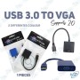 🔌 Adaptateur USB 3.0 vers VGA – Convertisseur vidéo Full HD pour PC vers écran ou projecteur