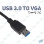 🔌 Adaptateur USB 3.0 vers VGA – Convertisseur vidéo Full HD pour PC vers écran ou projecteur