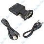 🔌 Adaptateur VGA vers HDMI avec Audio – Convertisseur 1080p pour PC vers TV / écran HDMI