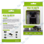 🔌 Adaptateur VGA vers HDMI avec Audio – Convertisseur 1080p pour PC vers TV / écran HDMI