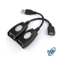 🔌 Adaptateur USB vers RJ45 (Extension USB sur câble réseau) – Extendeur USB jusqu’à longue distance