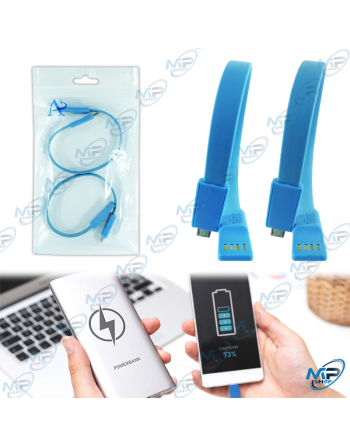 ⚡Câble de Charge USB Courte Ultra-Compact – Synchronisation et Alimentation Rapides