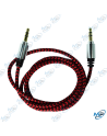 🧵Câble Jack Audio 3.5mm Tressé 1M - Anti-Nœuds et Ultra-Résistant