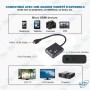 🔌 Adaptateur Mini HDMI vers VGA + Audio – Convertisseur HD avec Sortie Jack 3.5mm pour Écran et Projecteur