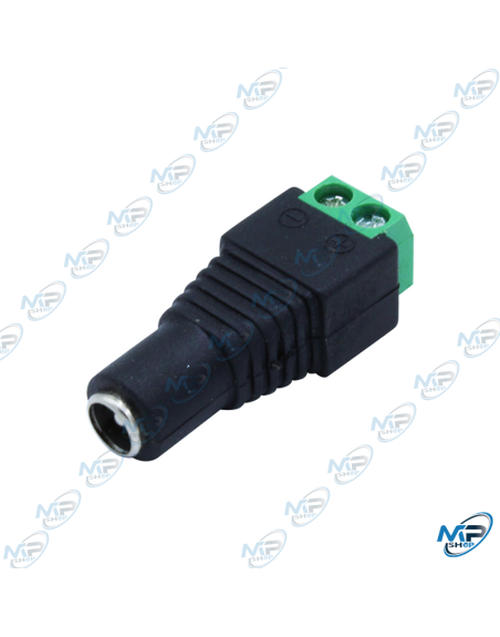🔌Connecteur Femelle DC 5.5x2.1mm | Raccordement Alimentation par Vis