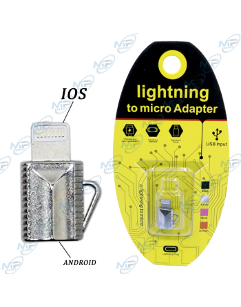 🔗Mini Adaptateur Lightning vers Micro USB : Chargez votre iPhone Partout