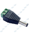 🔌Connecteur DC Mâle 5.5x2.1mm | Adaptateur d'Alimentation à Vis Rapide