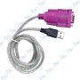 🔌 Câble USB 2.0 vers RS232 (DB9) – Adaptateur Série USB vers COM 1.4m pour PC et Équipements Industriels
