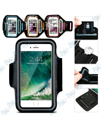 🏃Brassard Sport Premium | Course, Vélo & Fitness | Rangement Clé/Carte